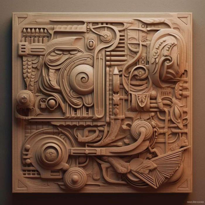 نموذج ثلاثي الأبعاد لآلة CNC 3D Art 